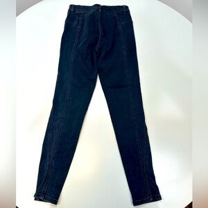 Free people, high-rise jeans, black size 27 Like New